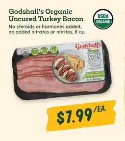 Sprouts Farmers Market Godshall's Organic Uncured Turkey Bacon offer