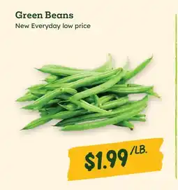 Sprouts Farmers Market Green Beans offer