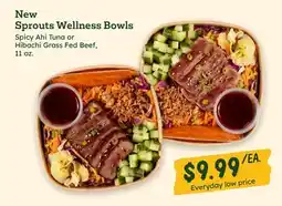 Sprouts Farmers Market Sprouts Wellness Bowls offer