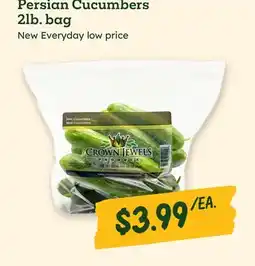 Sprouts Farmers Market Persian Cucumbers 2lb. bag offer