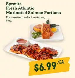 Sprouts Farmers Market Sprouts Fresh Atlantic Marinated Salmon Portions offer