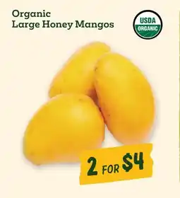 Sprouts Farmers Market Organic Large Honey Mangos offer