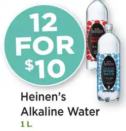Heinen's Heinen's Alkaline Water offer