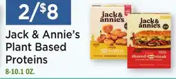 Heinen's Jack & Annie's Plant Based Proteins offer