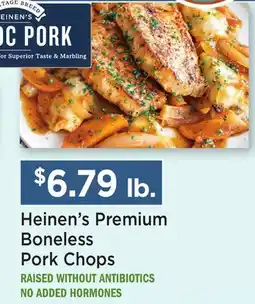 Heinen's Heinen's Premium Boneless Pork Chops offer