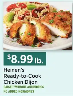 Heinen's Heinen's Ready-to-Cook Chicken Dijon offer
