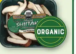 Heinen's Organic Sliced Shiitake Mushrooms offer
