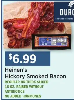 Heinen's Heinen's Hickory Smoked Bacon offer