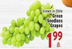 Rio Valley Market Green Seedless Grapes offer