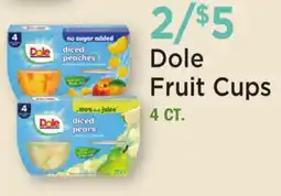 Heinen's Dole Fruit Cups offer