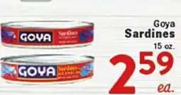 Rio Valley Market Goya Sardines offer