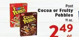 Rio Valley Market Post Cocoa or Fruity Pebbles offer