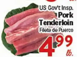 Rio Valley Market US Gov't Insp. Pork Tenderloin offer