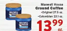 Rio Valley Market Maxwell House Ground Coffee offer