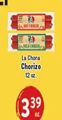 Rio Valley Market La Chona Chorizo offer