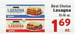 Rio Valley Market Best Choico Lasagna offer