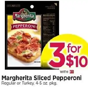 Margherita Sliced Pepperoni