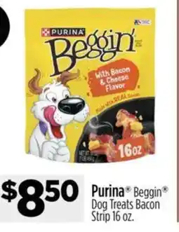 Dollar General Purina Beggin Dog Treats Bacon Strip offer