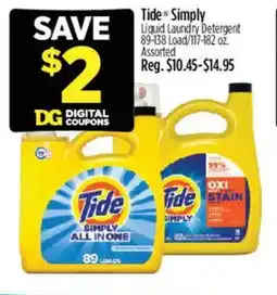 Dollar General Tide simply offer
