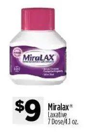 Dollar General Miralax Laxative offer
