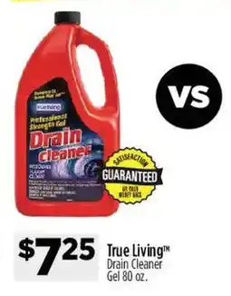 Dollar General True living drain cleaner gel offer