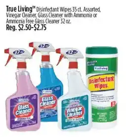 Dollar General True Living Disinfectant Wipes offer