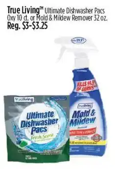 Dollar General True Living Ultimate Dishwasher Pacs Oxy offer