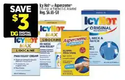 Dollar General Icy Hot or aspercreme offer