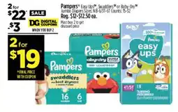Dollar General Pampers easy ups offer