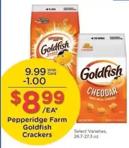 Kroger Pepperidge Farm Goldfish Crackers offer