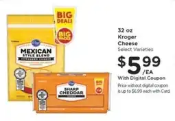 Kroger Kroger Cheese offer