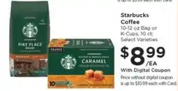 Kroger Starbucks Coffee offer