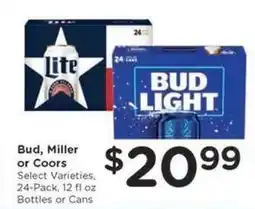Kroger Bud, Miller or Coors offer