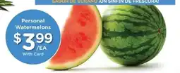 Kroger Personal Watermelons offer