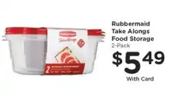Kroger Rubbermaid Take Alongs Food Storage offer