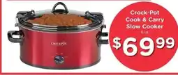 Kroger Crock-Pot Cook & Carry Slow Cooker offer
