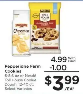 Kroger Pepperidge Farm Cookies offer
