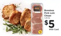 Kroger Boneless Pork Loin Chops offer