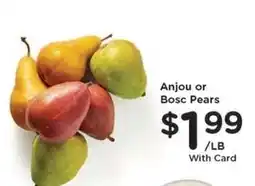 Kroger Anjou or Bosc Pears offer