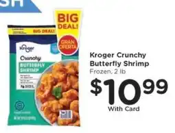 Kroger Kroger Crunchy Butterfly Shrimp offer