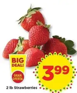 Food 4 Less 2 lb Strawberries offer