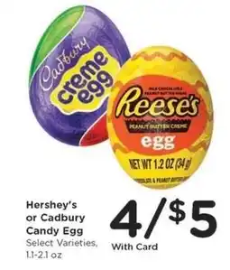 Kroger Hershey’s or Cadbury Candy Egg offer