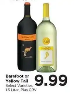 Food 4 Less Barefoot or Yellow Tail offer