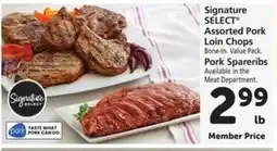 Safeway Signature SELECT Assorted Pork Loin Chops offer