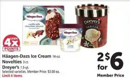 Safeway Häagen-Dazs Ice Cream & Dreyer’s offer