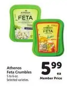 Safeway Athenos Feta Crumbles offer