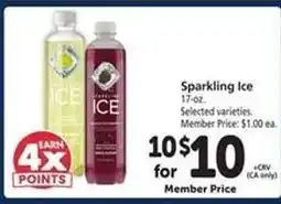 Safeway Sparkling Ice offer