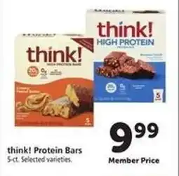 Safeway think! Protein Bars offer