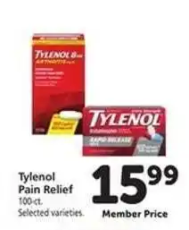 Safeway Tylenol Pain Relief offer