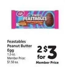 Safeway Feastables Peanut Butter Egg offer
